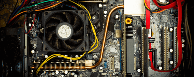 Vervuilde computer blogafbeelding