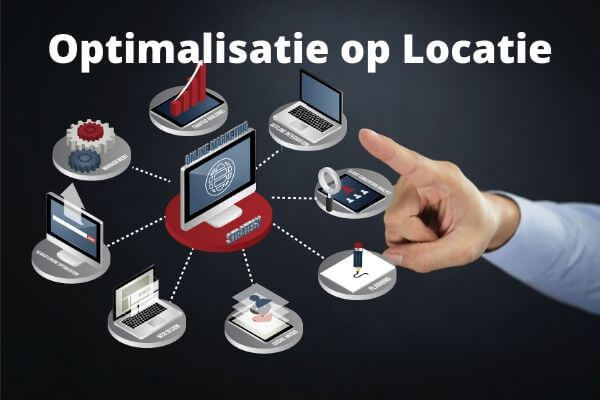 optimalisatie op locatie afbeelding