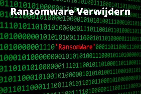 ransomware verwijderen afbeelding